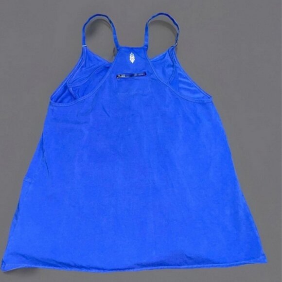 2 Free People Movement Hot Shot Mini Dress BlueWashed Black -2 Dresses / Small - Picture 7 of 10